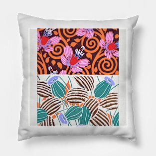 1 Motifs en couleur Pillow