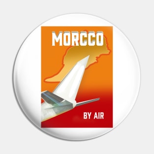 Morocco by air Pin