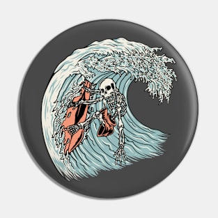 Death Surfer Pin