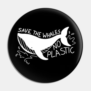 Save The Whales Pin