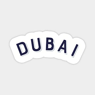 Dubai United Arab Emirates Vintage Arched Type Magnet