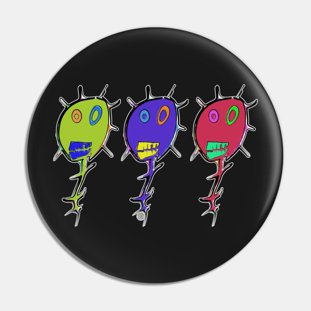 Triple Boosh mk4 Pin by eyevoodoo