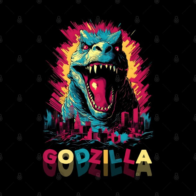 Godzilla by MARK ASHKENAZI