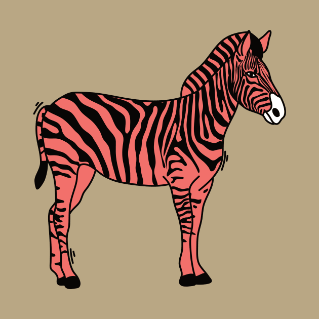 Pink zebra full body by magyarmelcsi
