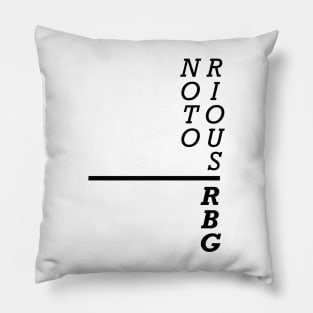 RBG Notorious Pillow