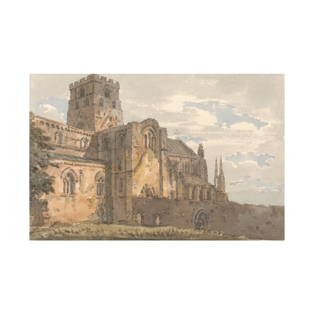 Carlisle Cathedral, Cumberland, from the South-West by Thomas Girtin by Classic Art Stall