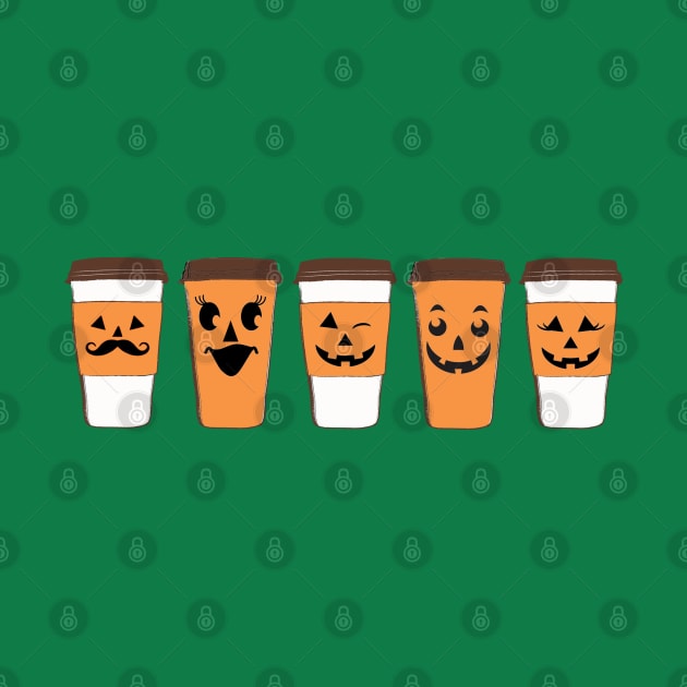 Pumpkin Family by Coffee And