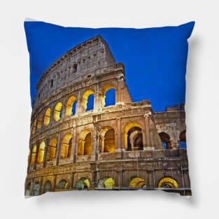 Rome Colosseum Pillow