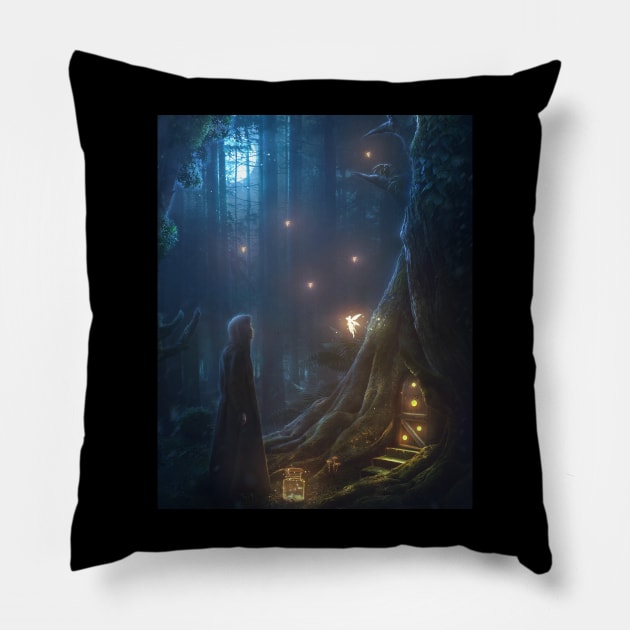 Fairy House Pillow by craftingvisuals