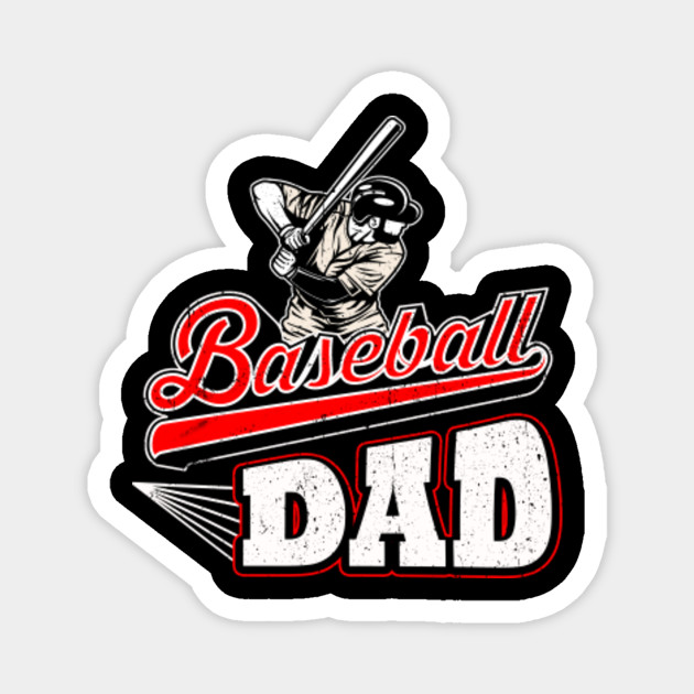 Baseball Dad Cool Graphic Tee Men Fathers Day Present Funny Fathers Day Gift For Baseball Magnes Teepublic Pl