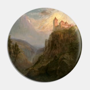 The Monastery of San Pedro (Our Lady of the Snows) by Frederic Edwin Church Pin