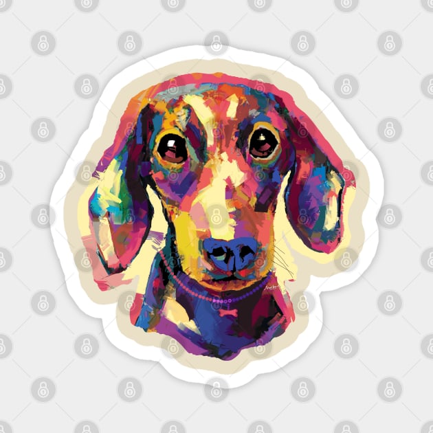 Dog Lover Magnet by mailsoncello