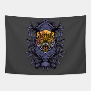 Tiger War Tapestry