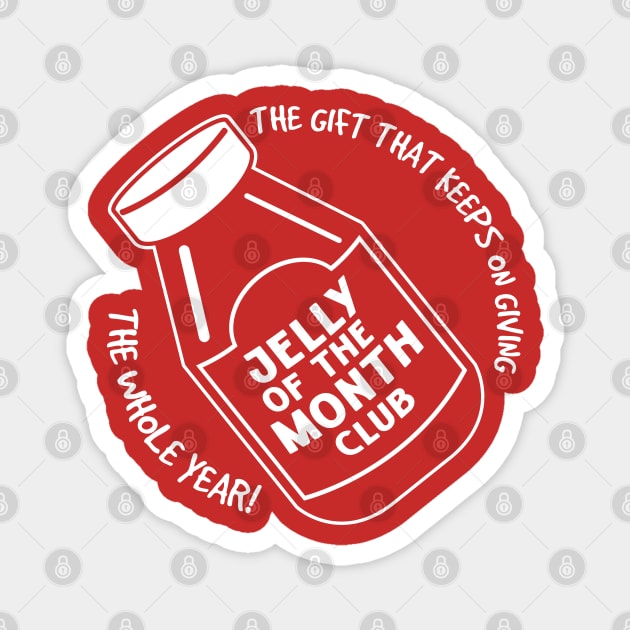 Jelly of the Month Magnet by Gimmickbydesign