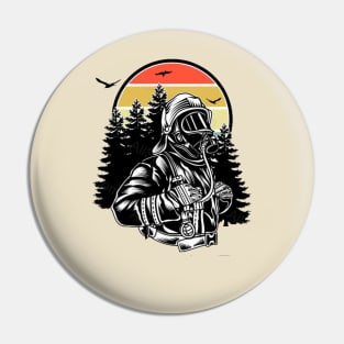 Fireman forest Pin