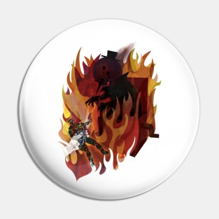 Rise Up Against the Toyroom Tyrant Pin