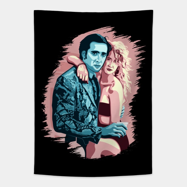 David Lynch's Wild at Heart (V2) Tapestry by PlaidDesign