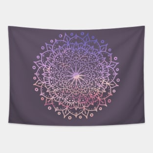 SOFT SUNSET MANDALA Tapestry