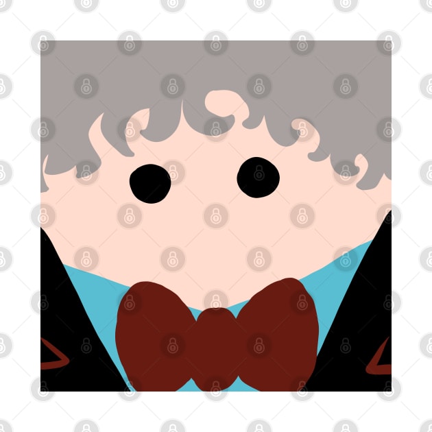 Minimalistic Third Doctor by alxandromeda