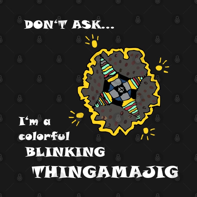 Colorful blinking thingamajig by RosArt100