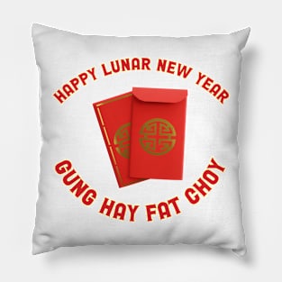 Lunar New Year Lucky Red Envelopes Pillow