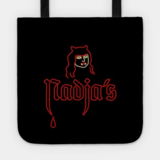 Nadja's nightclub logo neon HD Tote