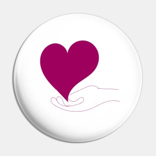 LENT GIVE Pin