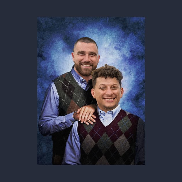 Kelce and Mahomes Stepbrothers by VictorVV