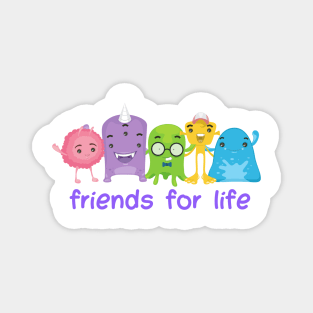 Friends For Life Magnet