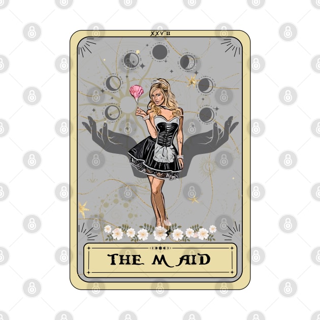 The Maid Tarot Card, Sexy Maid by AlquimiaDesign