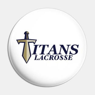 titans lacrosse Pin