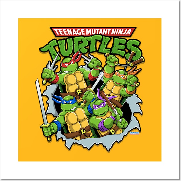 TMNT Teenage Mutant Ninja Turtles Wall Art Print 