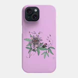 A Passion Fruit with Lilac Passions Phone Case