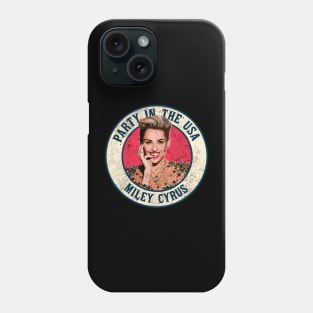 Retro Style Fan Art Design Party In The USA Phone Case