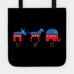 My Vote Is Dogs - Dog Lover Dogs Tote