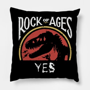yes rock of ages Pillow