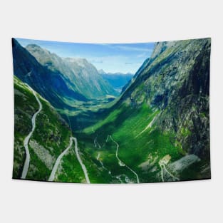 Mountain in Norway Tapestry