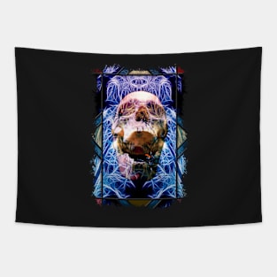 Screaming Skull Tapestry