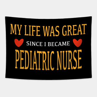 Pediatric Nurse Birthday Gift Idea Saying Tapestry