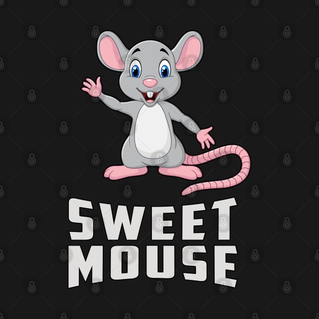 Sweet Mouse Cute Lover Rat Animal by T-Shirt.CONCEPTS