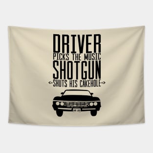 Supernatural quote Tapestry
