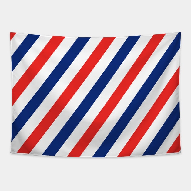 Barber Stripes Tapestry by XOOXOO