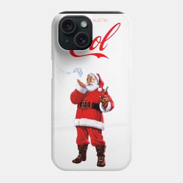 Keep Austin Cool Phone Case by BriteDesigns