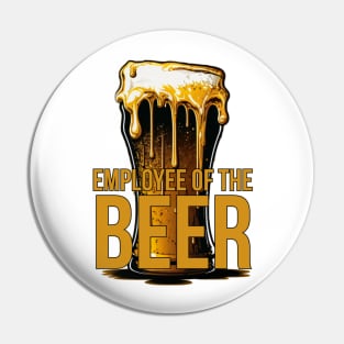 Employee of the Beer Pin