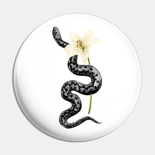 snake lover Pin