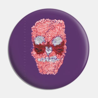 Lupus Skull Pin