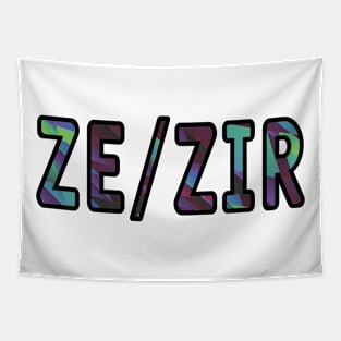 ZE/ZIR pronouns Tapestry