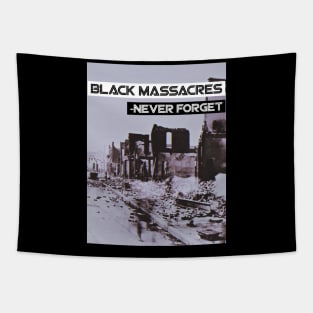 Black Massacres Tapestry