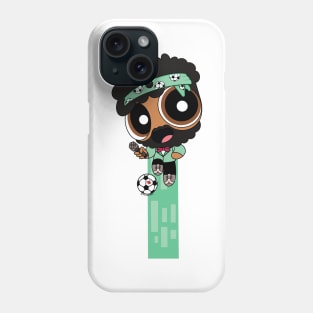 Flying Mint Power Puff WAYNE! Phone Case