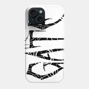 The Gate Text Logo Black Phone Case